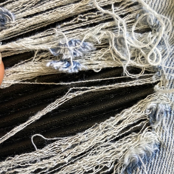 AMIRI Blue Distressed Men's Jeans Size 38X28 - Picture 3 of 14